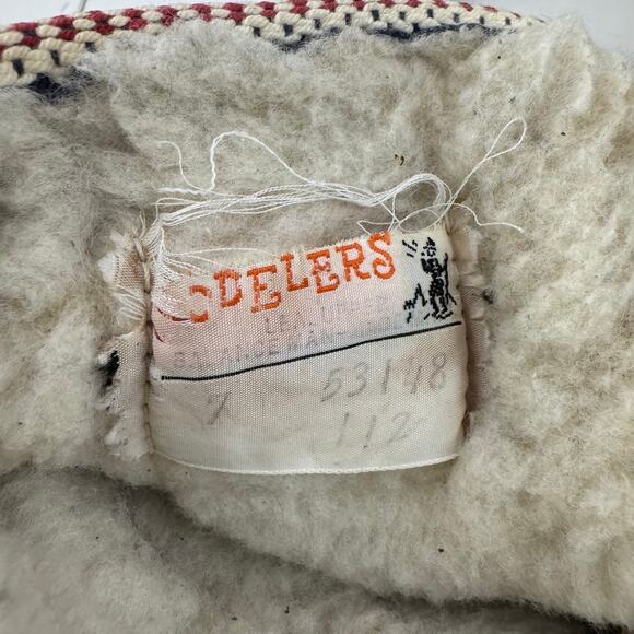 Vintage Yodeler  Mukluk Faux Fur Sherpa Boots sz 7 Made In USA 1970 - Picture 6 of 8